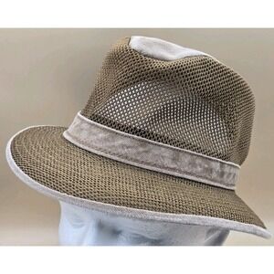 Henschel Hat Company USA Safari Outback Outdoors Hat - Size Small - Beige Brown